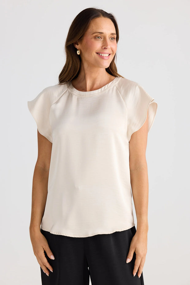 Brave & True - Boulevard Top - Oyster