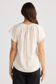 Brave & True - Boulevard Top - Oyster