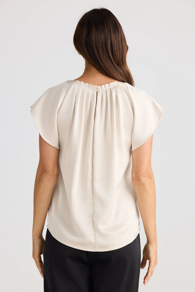 Brave & True - Boulevard Top - Oyster