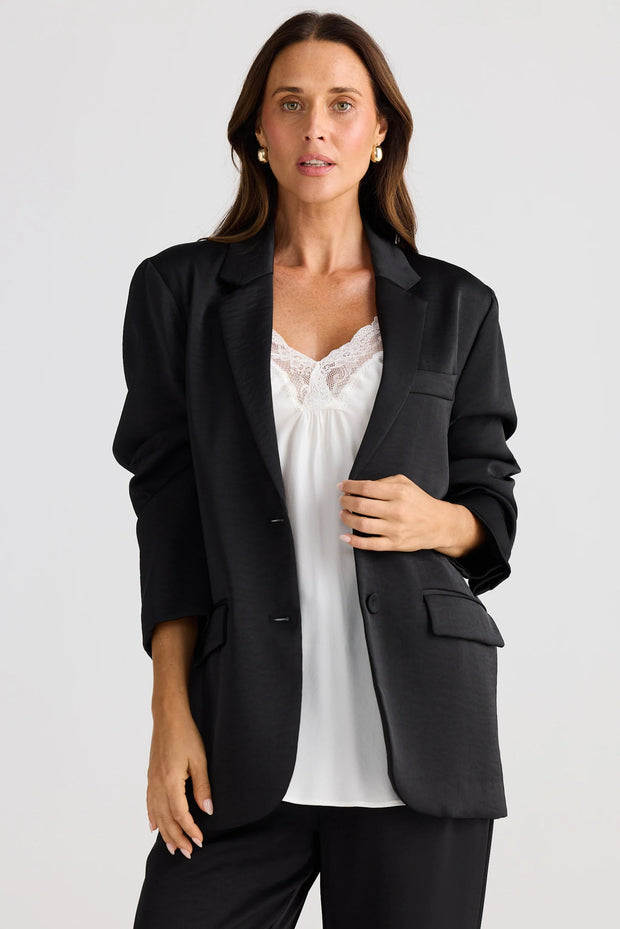Brave & True - Astrid Blazer - Black