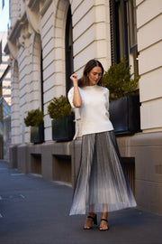 Brave & True - Skirt - Black Ombre