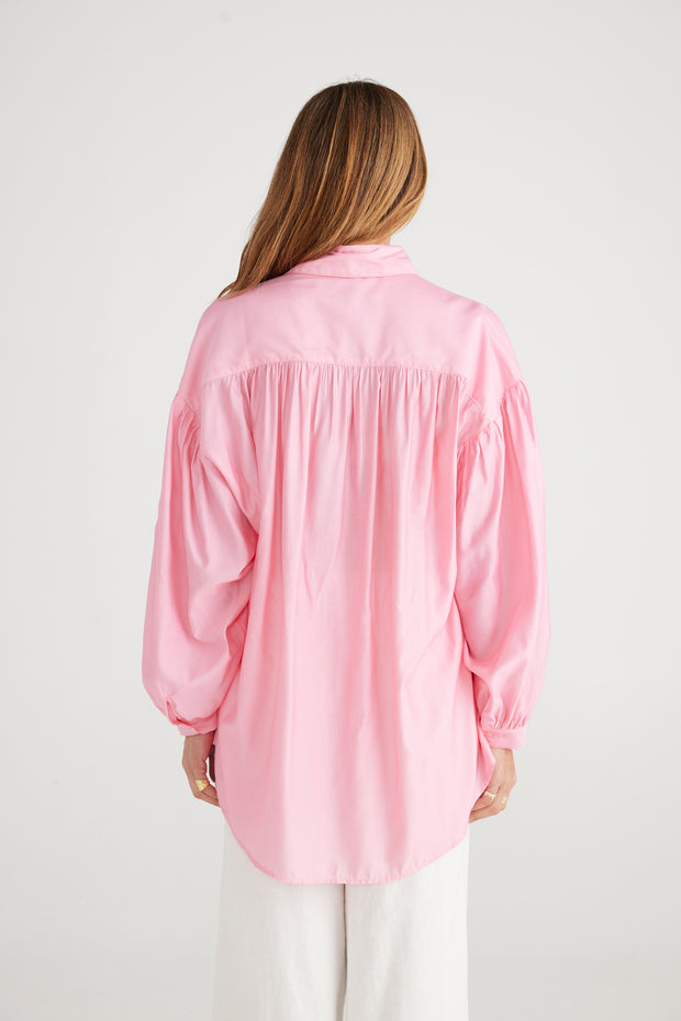 Brave & True - Astra Shirt - Pink - Elizabeth Summer