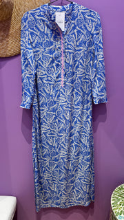 Meg Dress - Butterfly - Blue & White - Elizabeth Summer
