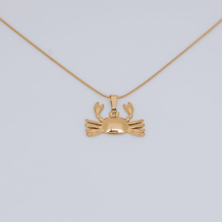 Tarnish Free Necklace - Crab - Elizabeth Summer