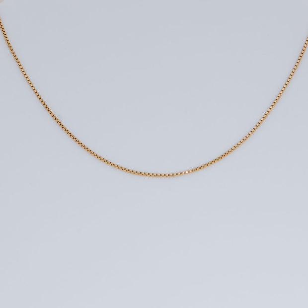 Tarnish Free Necklace - Delicate Gold chain - Elizabeth Summer