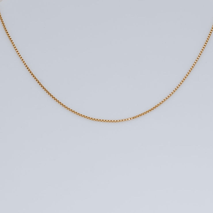 Tarnish Free Necklace - Delicate Gold chain - Elizabeth Summer