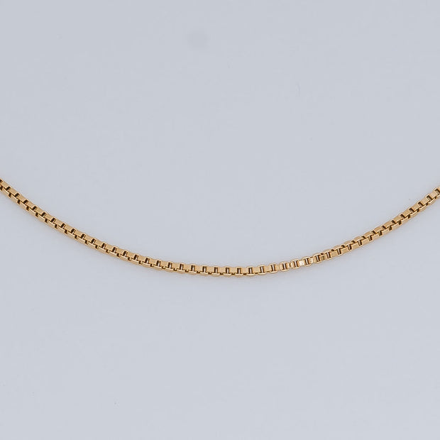 Tarnish Free Necklace - Delicate Gold chain - Elizabeth Summer