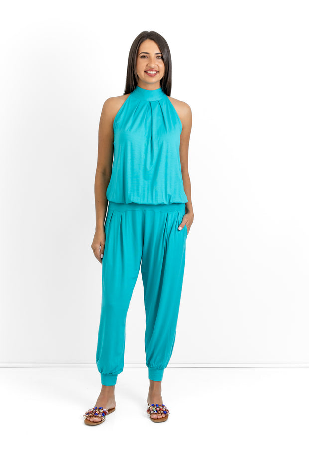 SLICK - Felicity Jumpsuit - Aqua