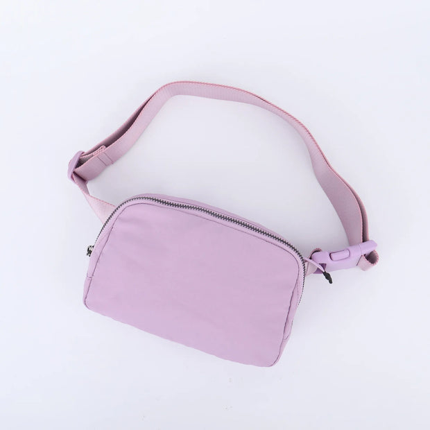 Nylon Waist Bag - Dusty pink - Elizabeth Summer