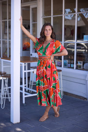 Holiday Australia - Blossom Dress - Rainforest