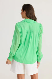 Holiday Australia - Daffidol Blouse - Apple