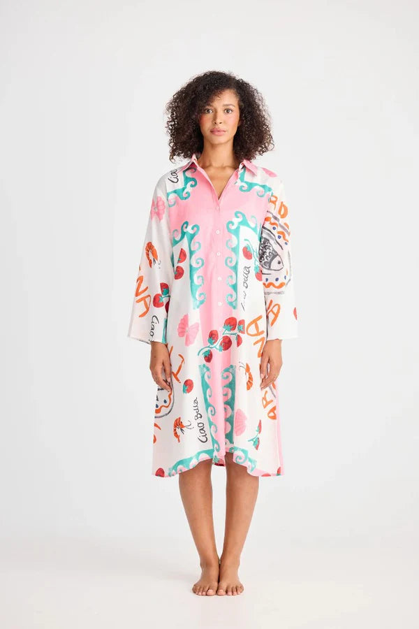 Holiday Australia - Stella Shirt Dress - Italiano