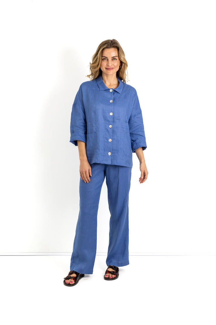 Slick - Kiara Shirt - Denim Blue