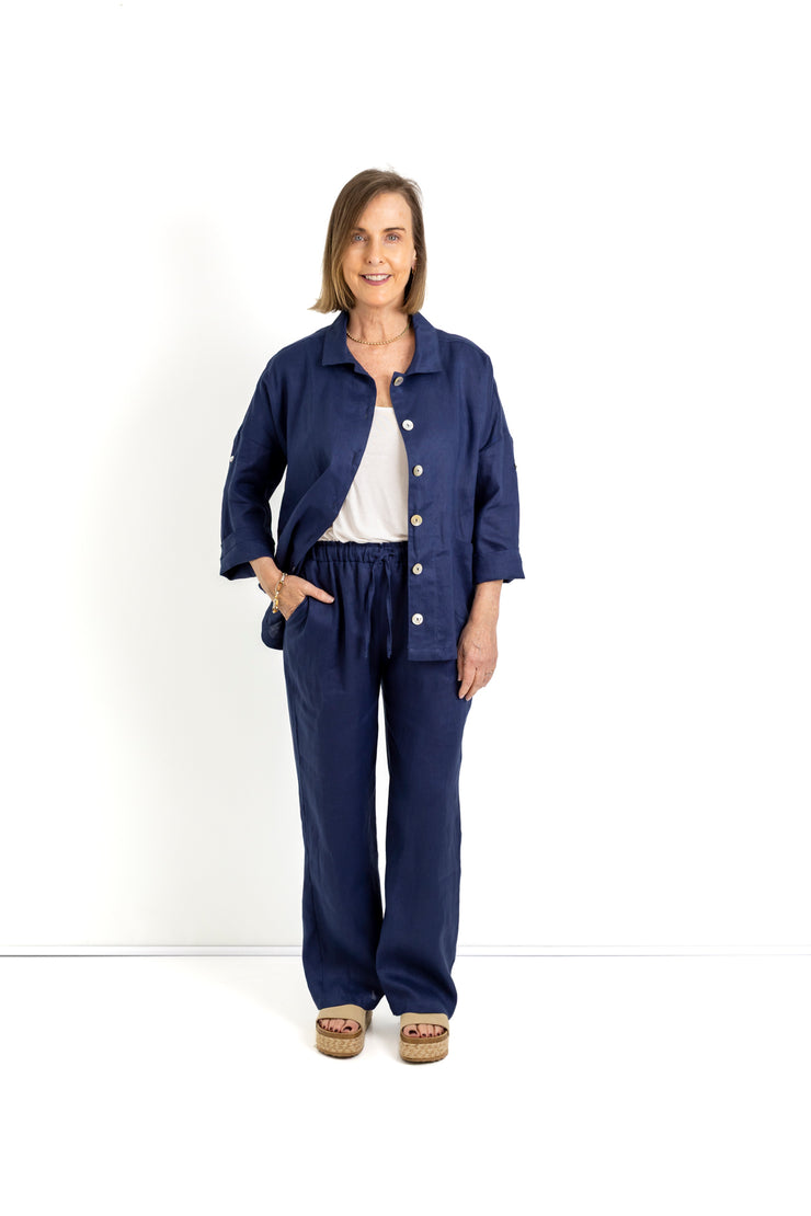 Slick - Priya Pants - Navy