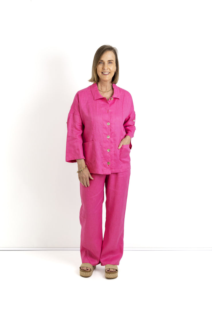 Slick - Kiara Shirt - Peony