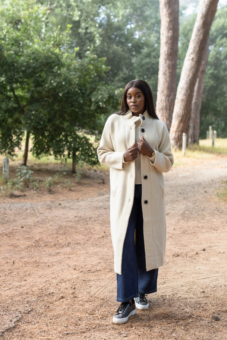 SLICK - Marabella - Classic Retro Knit Coat