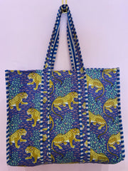 Leopard Bag - Purple - Elizabeth Summer