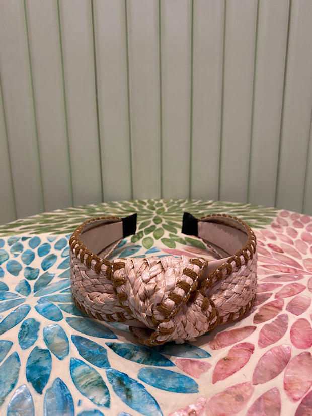 Alice Band - Raffia Straw - Brown - Elizabeth Summer