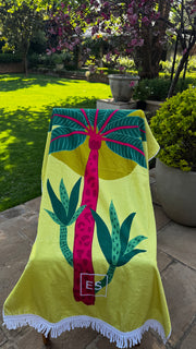 Beach Towel - Palm Tree - Elizabeth Summer