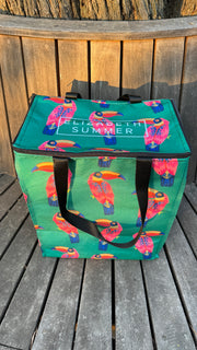 Cooler Bag - Large - Green Toucan