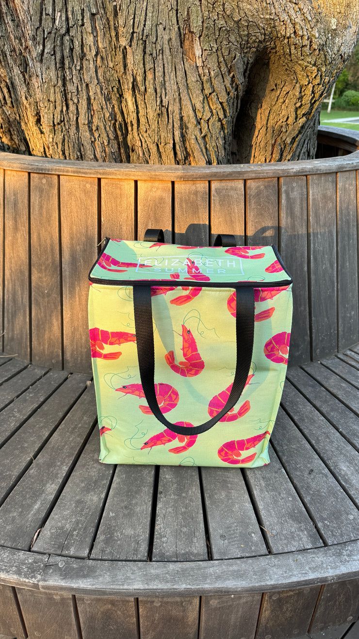 Cooler Bag - Large - Mint Shrimp