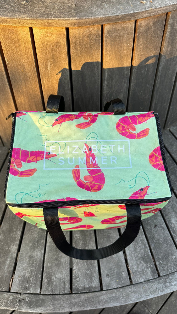 Cooler Bag - Large - Mint Shrimp