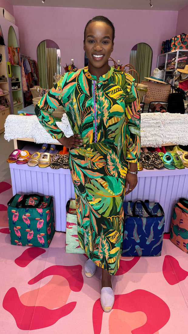 Meg Dress - Greens