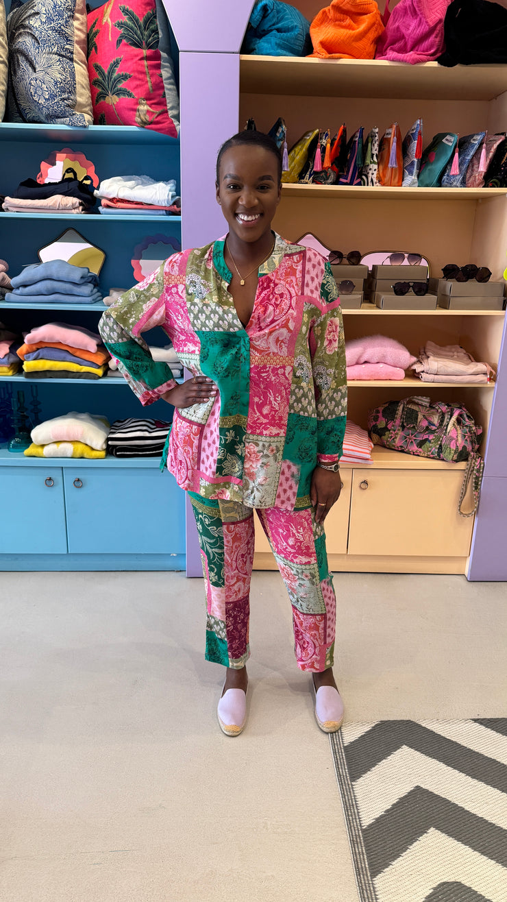Slick - Gabs Classic Pant - Block Blooms