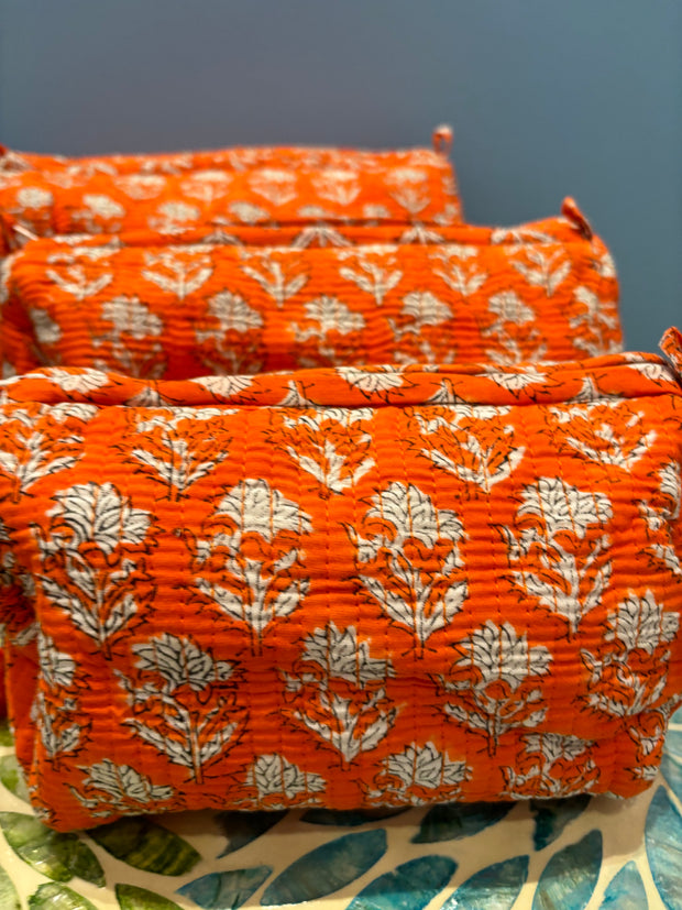 Make up bag - Orange