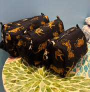 Make up bag - Black Tiger