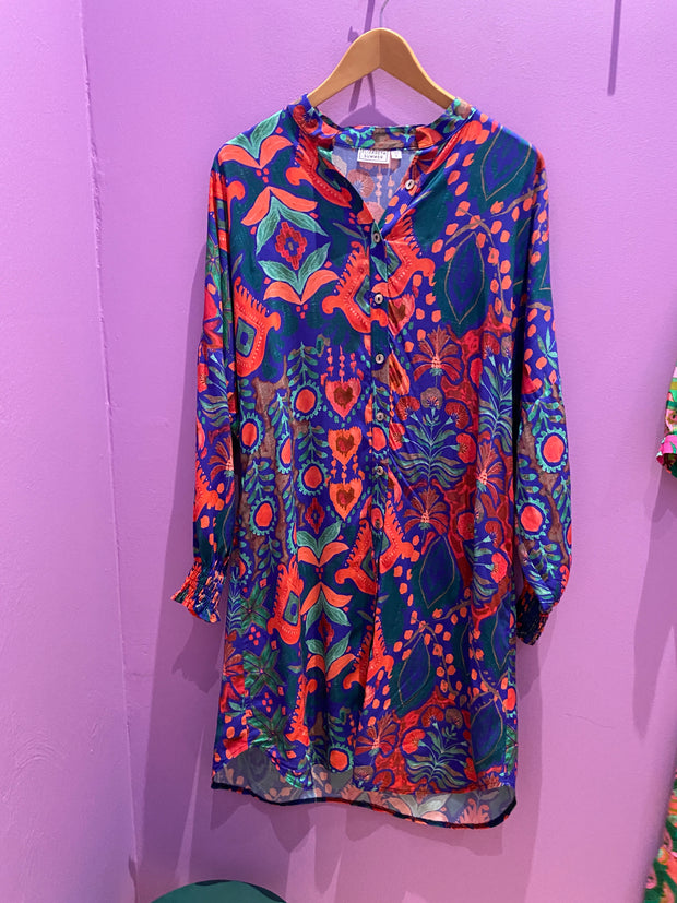 Elizabeth Summer - Martina Dress - Marine Coral