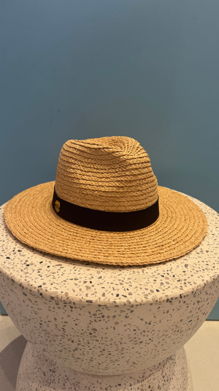 Straw Fedora Hat