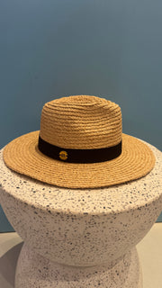 Straw Fedora Hat