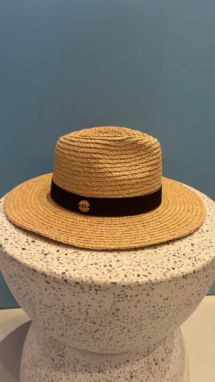 Straw Fedora Hat