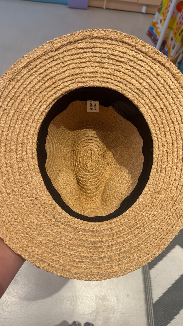 Straw Fedora Hat