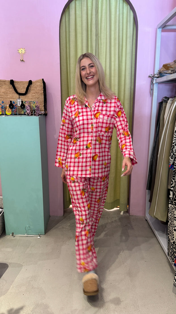 Pyjamas - Indian Cotton Long Set - Farm Rio