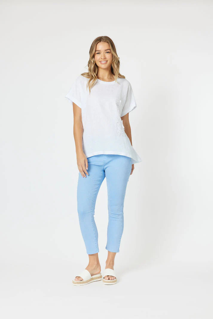 Threadz - Stretch pull on jeans - Blue