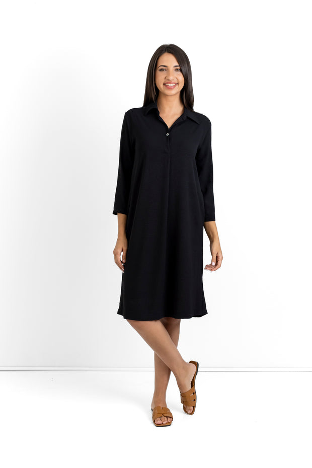 Slick - Sarah Classic Dress - Black - Elizabeth Summer