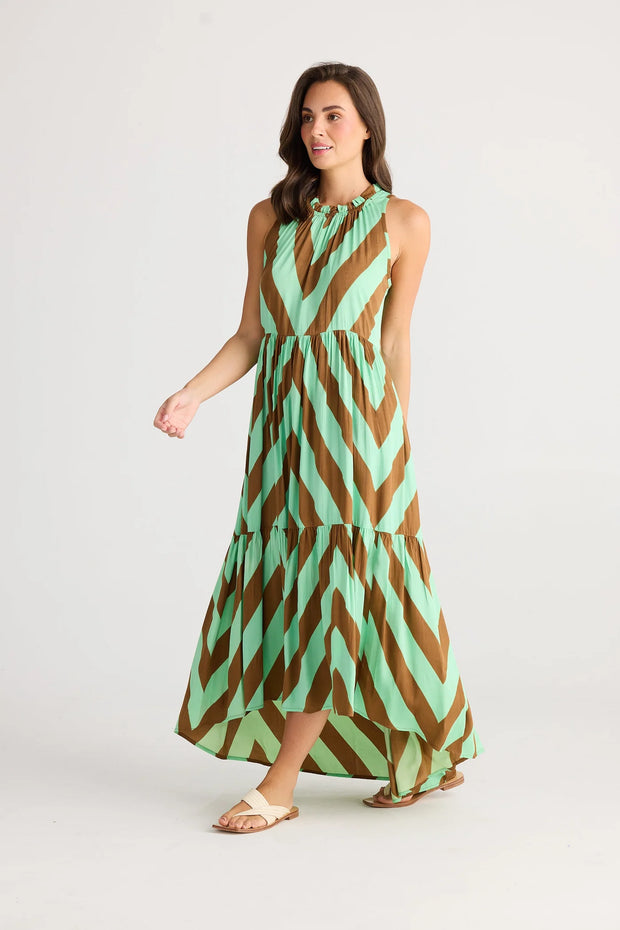 Holiday Australia - Margot Dress - Choc Mint