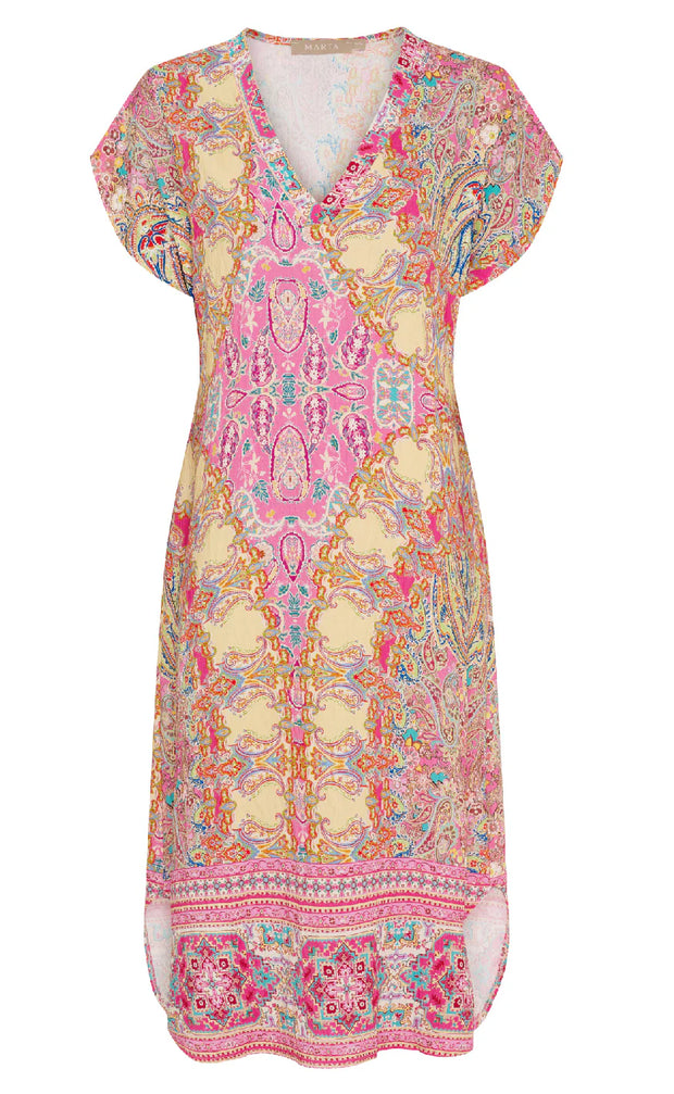 Marta - Havnna Dress - Fuxia