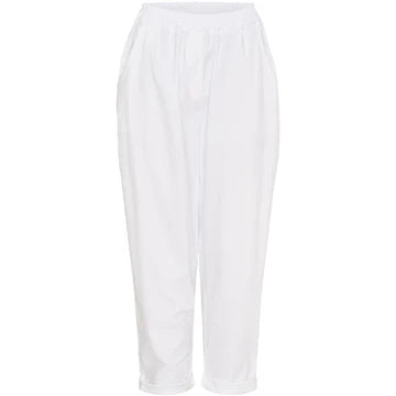 Marta - Raffaella Pants - White - Elizabeth Summer
