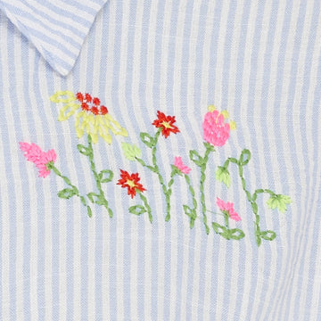 Marta - Sandra Shirt - Celeste