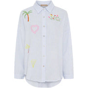 Marta - Sandra Shirt - Celeste