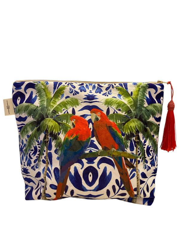 Make up bag - Velvet - Cape To Rio - Elizabeth Summer