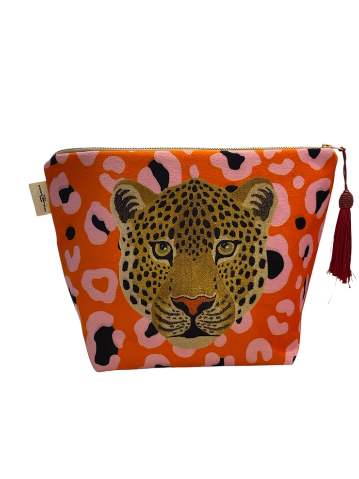 Jaipur Taj - Velvet Makeup Bag - Elizabeth Summer
