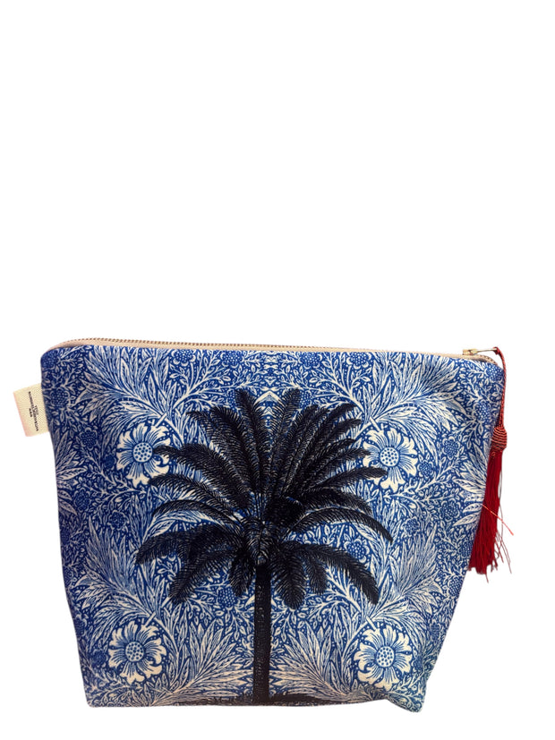 Palm Springs - Velvet Makeup Bag - Elizabeth Summer
