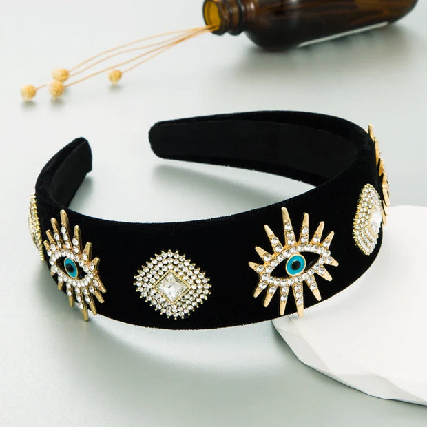 Alice Band - Velvet - Eye with Star - Elizabeth Summer