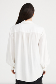 Brave & True - Sampson Shirt - White - Elizabeth Summer
