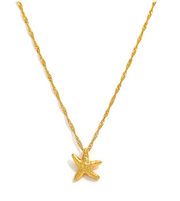 Tarnish Free  - Chain with a chunky Starfish