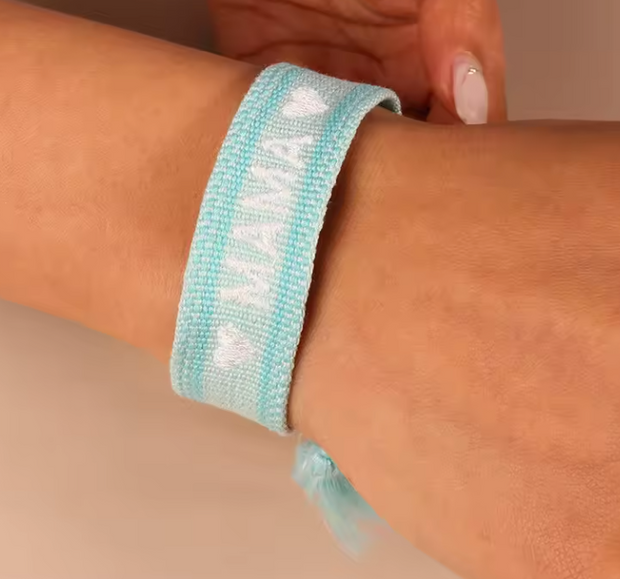 Mama - Bracelet - Blue